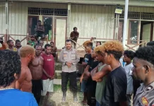 Pospol Batas Batu Amankan Keributan Sopir Truk dan Buruh Kapal