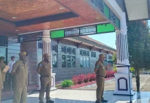 Bupati Pegunungan Bintang Pimpin Apel ASN, Dorong Prioritaskan Pangan Lokal