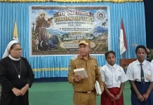 Perayaan Syukur Yubelium 800 Tahun Wafatnya Santo Fransiskus Asisi Di Oksibil