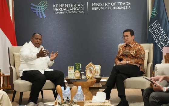 Dorong Pembangunan Pasar dan UMKM, Atenius Temui Menteri Perdagangan