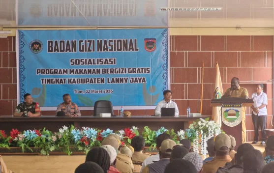 Bupati Lanny Jaya Buka Sosialisasi Program MBG, Libatkan Seluruh Elemen Masyaraka