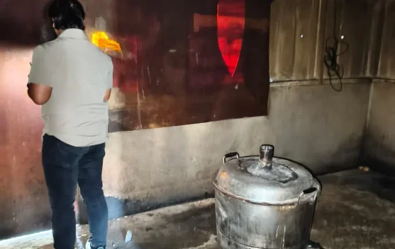 Sat Resnarkoba Amankan Lokasi Produksi Miras Lokal Cap Tikus di Wamena