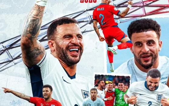 Kyle Walker Resmi Pensiun dari Timnas Inggris