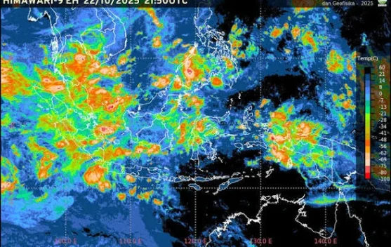 BMKG: Hujan Ringan Berpotensi Guyur Sebagian Besar Wilayah Pegunungan Papua