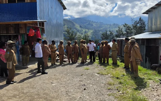 Kelompok Tani Yiginua Terima Bantuan Alat Pertanian dari Pemkab Lanny Jaya