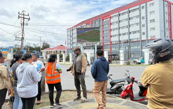DLH Jayawijaya Siap Sukseskan Nobar Piala Dunia dan Pasar UMKM
