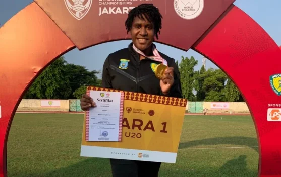 Kejurnas Atletik, Lina Hisage Sumbang Medali Emas untuk Papua Pegunungan