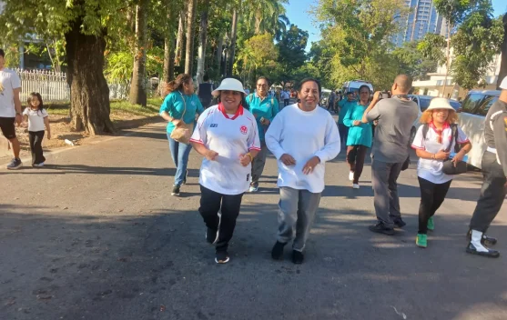 Ketua TP PKK Jayawijaya Siap Terapkan Semangat Jalan Sehat Anti Mager di Daerah