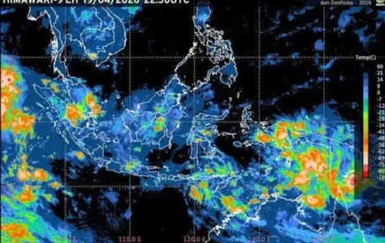 BMKG: Pegunungan Bintang Berpotensi Diguyur Hujan Sedang hingga Lebat