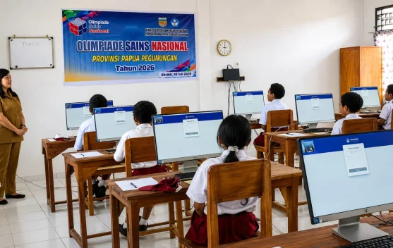 Ujian Kompetensi Olimpiade Sains Nasional Tingkat Provinsi Papua Pegunungan
