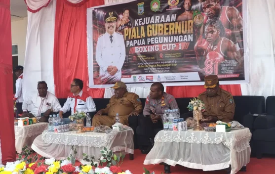 Kejurda Tinju Papua Pegunungan Cup I 2026 Resmi Dibuka