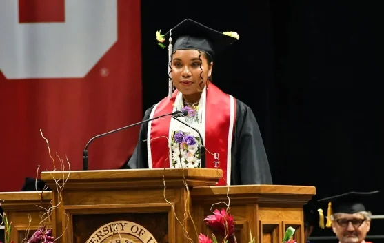 Menginspirasi, Putri Papua Ruth Insos Simbiak Pidato Wisuda di University of Utah