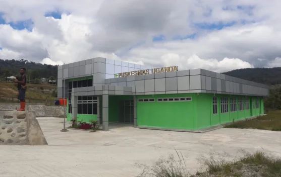 Puskesmas Megah Karya Tabo dan Pahabol di Pelosok Papua Pegunungan