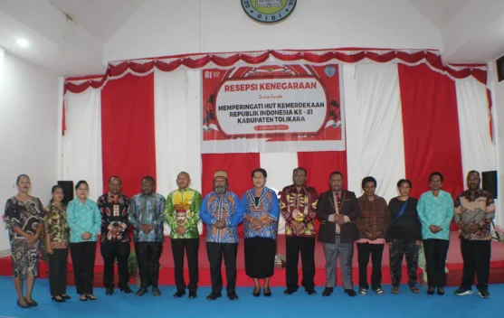 Malam Resepsi Kenegaraan HUT ke-81 RI di Tolikara, Penuh Sukacita dan Persatuan