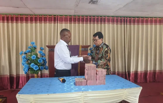 Pemda Yahukimo Bantu 1 Miliar untuk Pembangunan Gereja Kingmi di Dekai
