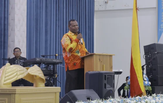 Staf Ahli Bupati Jayawijaya Tutup Mukerda GPdI Papua Pegunungan