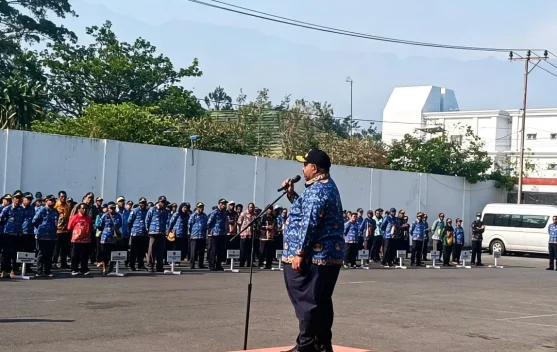 Pimpin Apel, Ones Pahabol Tegaskan Satu Kesatuan Gubernur dan Wakil