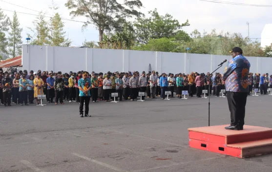 Pimpin Apel Perdana, Begini Pesan Elai Giban Sekda Papua Pegunungan