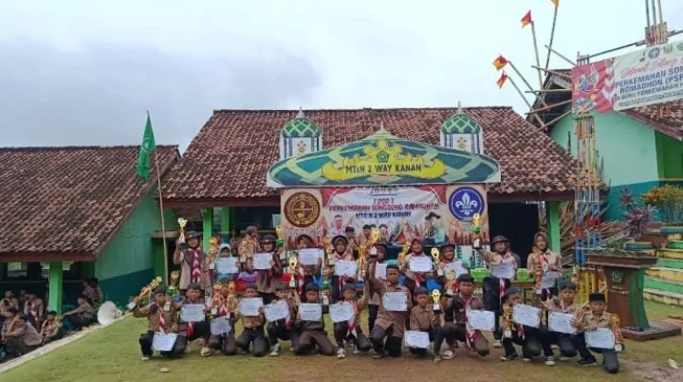 MIN 3 Way Kanan Borong Juara PSR di MTsN 2 Way Kanan