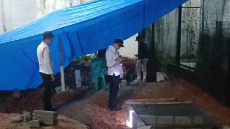 Lapas Way Kanan Bangun Septic Tank Tingkatkan Sanitasi