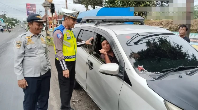 Satlantas Polres Way Kanan Ciptakan Kamseltibcarlantas