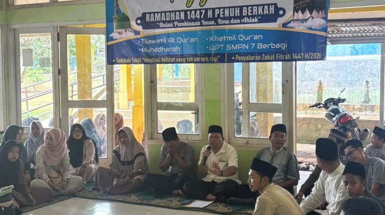 Pesantren Kilat SMPN 7 Banjit Dimulai, Siarkan Tausiyah via Radio Komunitas