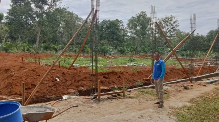 Pembangunan Gedung Koperasi Desa Merah Putih di Kotaway Masuki Tahap Fondasi