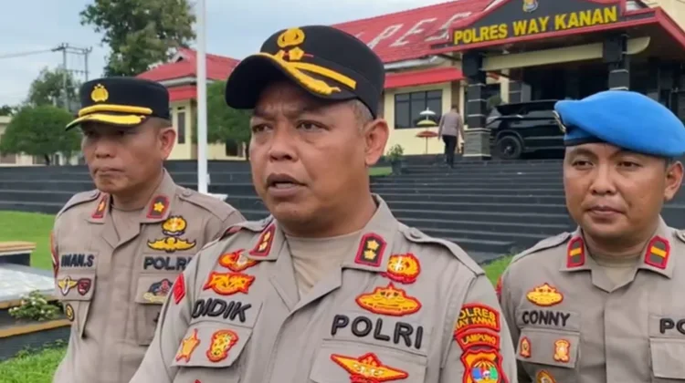 Polisi Tangkap Satu Lagi Tahanan Kabur Polres Way Kanan