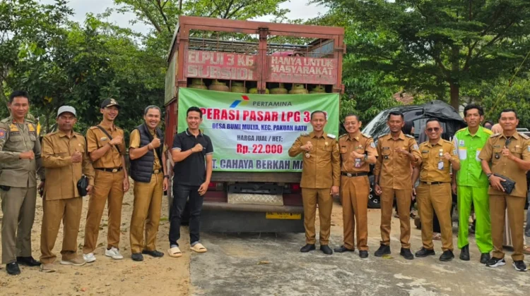 Disperindag Way Kanan Fasilitasi Penyaluran Ratusan Elpiji Tabung Melon