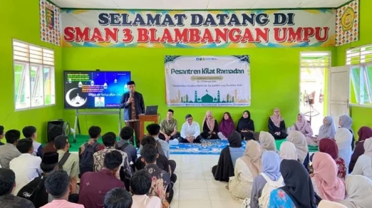 SMAN 3 Blambangan Umpu Gelar Pesantren Kilat Ramadan