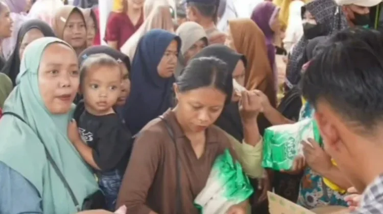 Disperindag Way Kanan Gelar Operasi Pasar Murah di Baradatu
