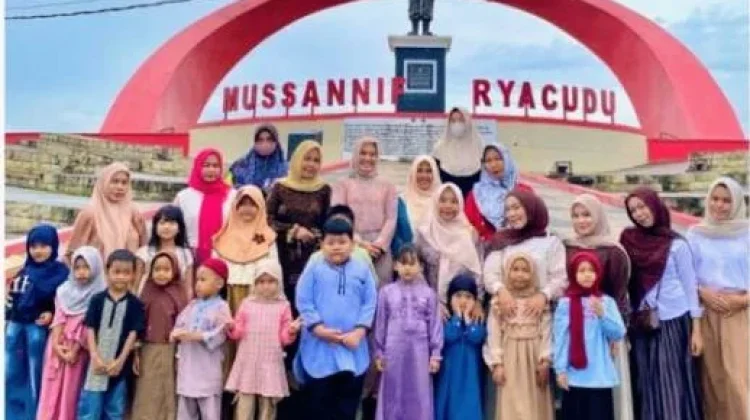 PAUD SKB Way Kanan Tanamkan Siswa Jiwa Sosial Sejak Dini lewat Berbagi Takjil