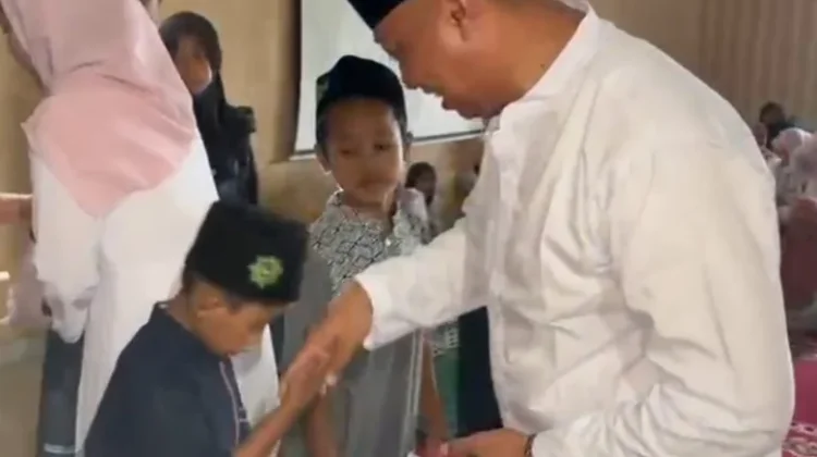 Lanudad Gatot Soebroto Berbagi Takjil dan Santuni Anak Yatim