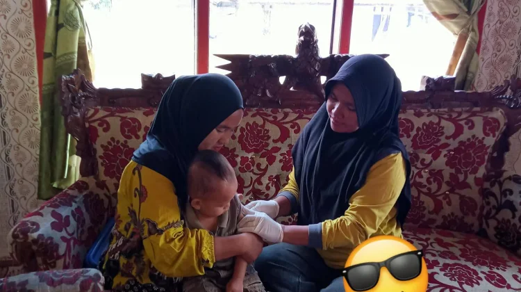 Posyandu Gedung Menang Pantau Kesehatan Ibu Hamil dan Balita