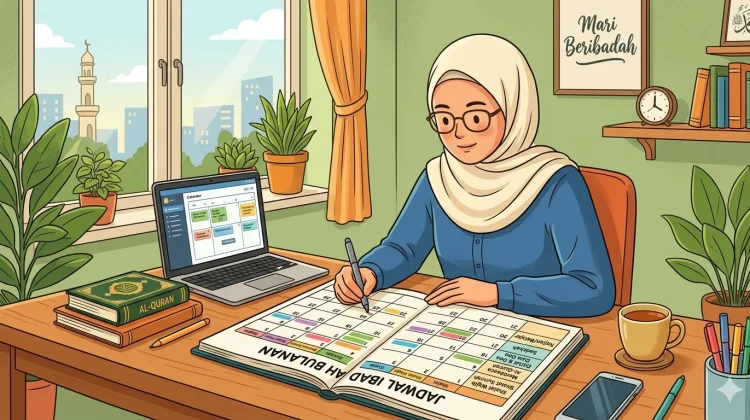 Tips agar Konsisten Beribadah setelah Ramadan