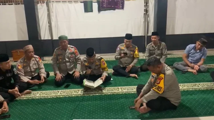 Personel Polres Way Kanan Gelar Khataman Al-Qur'an