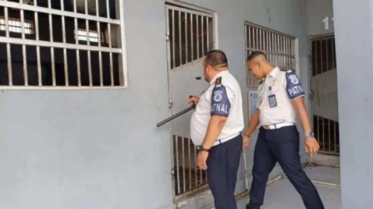 Deteksi Dini jelang Idul Fitri, Lapas Way Kanan Perketat Keamanan