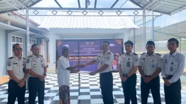 Lapas Way Kanan Beri Remisi Nyepi ke Satu Narapidana