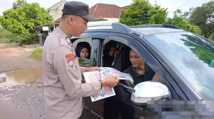 Polsek Negeri Besar Sosialisasi Penerimaan Polri kepada Masyarakat