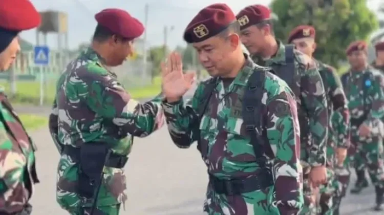 Danlanudad Gatot Soebroto Pimpin Apel Konsolidasi Pasca Libur Lebaran