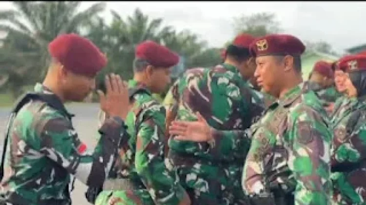 Danlanudad Gatot Soebroto Pimpin Apel usai Libur Lebaran