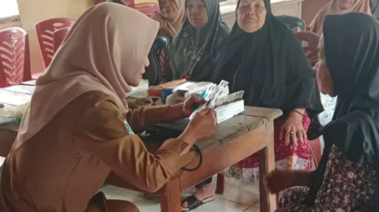 Posyandu ILP Way Mencar Layani Warga dari Bayi hingga Lansia
