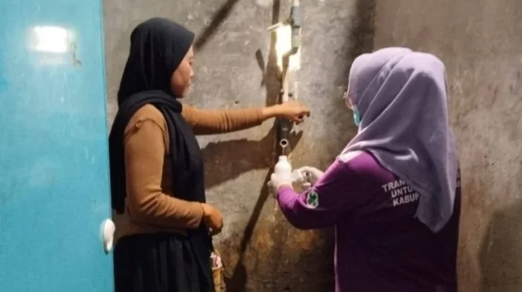 Puskesmas Way Tuba Intensif Pantau Kualitas Air Warga