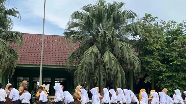 SMPN 1 Way Tuba Gelar Halalbihalal dan Goal Setting usai Lebaran