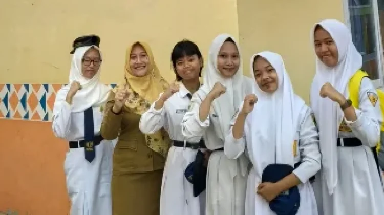 Halal Bihalal Awali Aktivitas Belajar SMPN 1 Umpu Semenguk