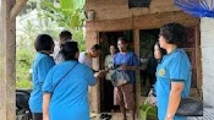 Pemuda dan Wanita Katolik Way Kanan Gelar Aksi Berbagi