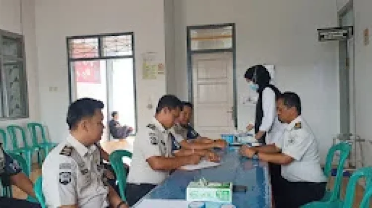 Lapas Way Kanan Gelar Razia dan Tes Urine, Kalapas: Bersih dari Ponsel dan Narkoba