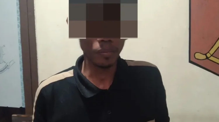 Terduga Pencuri Motor di Baradatu Ditangkap usai Tabrak Gorong-gorong saat Kabur