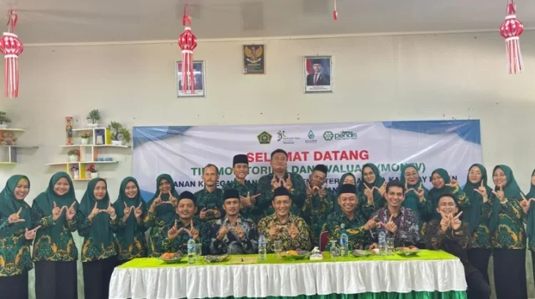 Kemenag Way Kanan Monev di Madarasah Ibtidaiyah Negeri