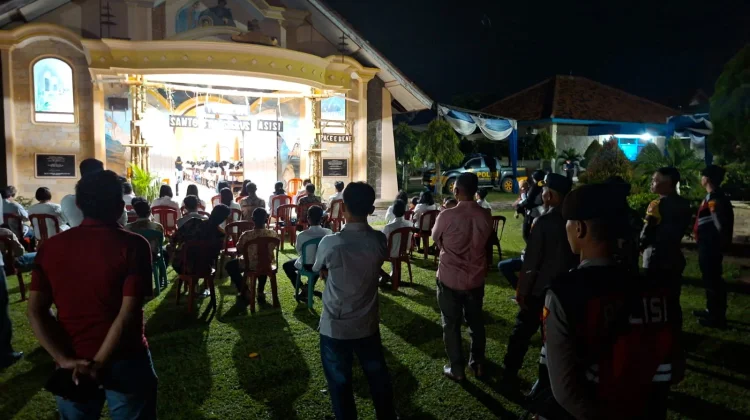 Pengamanan Ketat TNI-Polri di Gereja Way Kanan untuk Kelancaran Ibadah Paskah 2026